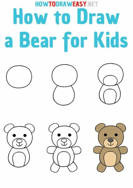 How To Drawing Bear
