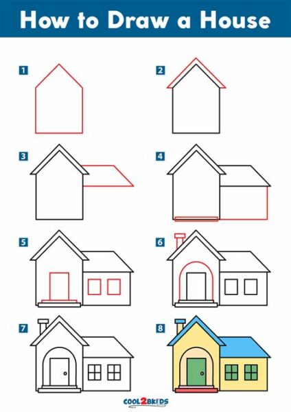 How To Draw House