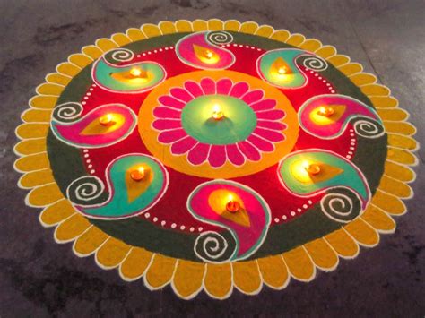 New Rangoli Design For Diwali